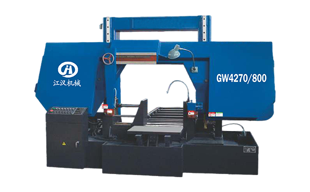 瑞金GW4270/800双柱龙门卧式带锯床